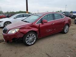 Salvage cars for sale from Copart Woodhaven, MI: 2014 Buick Verano
