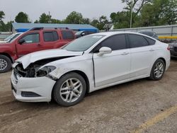 Salvage cars for sale from Copart Wichita, KS: 2014 Ford Fusion SE