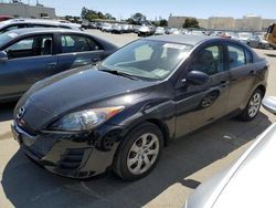 Salvage cars for sale from Copart Martinez, CA: 2010 Mazda 3 I