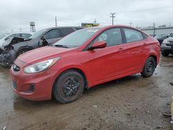 Salvage cars for sale at Chicago Heights, IL auction: 2013 Hyundai Accent GLS