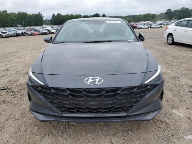 2023 Hyundai Elantra Blue