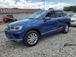 Salvage cars for sale at Columbus, OH auction: 2016 Volkswagen Touareg Sport