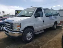 Salvage cars for sale at Chicago Heights, IL auction: 2008 Ford Econoline E350 Super Duty Wagon