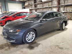 Salvage cars for sale at Eldridge, IA auction: 2017 Chevrolet Malibu LT