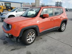 Salvage cars for sale from Copart New Orleans, LA: 2015 Jeep Renegade Latitude