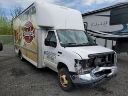 Salvage cars for sale from Copart Marlboro, NY: 2015 Ford Econoline E350 Super Duty Cutaway Van