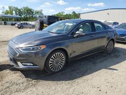 Salvage cars for sale at Spartanburg, SC auction: 2018 Ford Fusion TITANIUM/PLATINUM