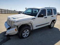 Salvage cars for sale from Copart Fresno, CA: 2012 Jeep Liberty Sport