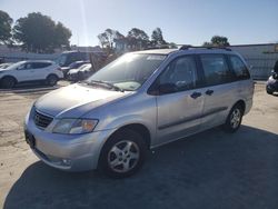 Salvage cars for sale from Copart Hayward, CA: 2001 Mazda MPV Wagon