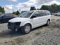 Salvage cars for sale at Mebane, NC auction: 2014 Dodge Grand Caravan SE