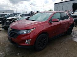 Salvage cars for sale from Copart Chicago Heights, IL: 2018 Chevrolet Equinox LT