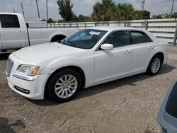 Salvage cars for sale at Miami, FL auction: 2014 Chrysler 300