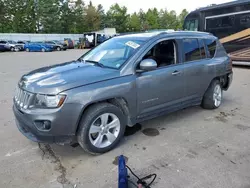 Salvage SUVs for sale at auction: 2014 Jeep Compass Latitude