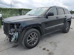 Salvage cars for sale from Copart Orlando, FL: 2018 Jeep Grand Cherokee Laredo