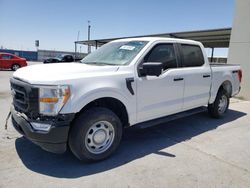 Salvage cars for sale from Copart Anthony, TX: 2021 Ford F150 Supercrew