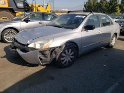 Buy Salvage Cars For Sale now at auction: 2003 Honda Accord LX
