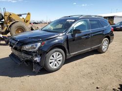 Salvage cars for sale at Brighton, CO auction: 2018 Subaru Outback 2.5I Premium
