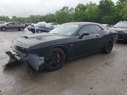 Salvage cars for sale at Ellwood City, PA auction: 2016 Dodge Challenger SRT Hellcat