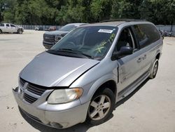 Salvage cars for sale from Copart Ocala, FL: 2007 Dodge Grand Caravan SXT