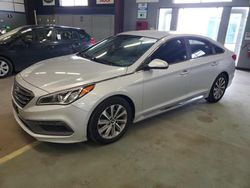 Salvage cars for sale at East Granby, CT auction: 2017 Hyundai Sonata Sport