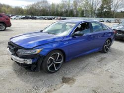 Vehiculos salvage en venta de Copart North Billerica, MA: 2022 Honda Accord Hybrid Sport