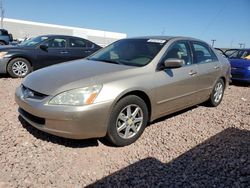 Salvage cars for sale at Phoenix, AZ auction: 2003 Honda Accord EX