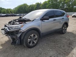 Salvage cars for sale at North Billerica, MA auction: 2019 Honda CR-V LX