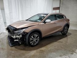 Salvage cars for sale at Leroy, NY auction: 2017 Infiniti QX30 Base