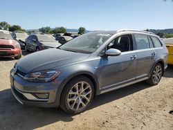 Salvage cars for sale at San Martin, CA auction: 2018 Volkswagen Golf Alltrack S