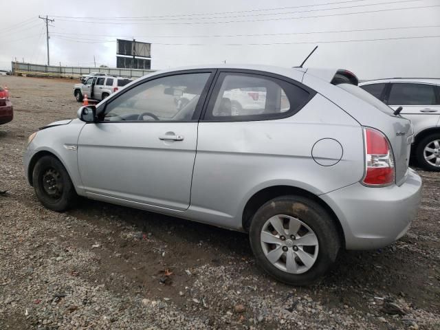 2010 Hyundai Accent Blue