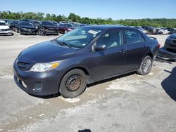 Toyota salvage cars for sale: 2012 Toyota Corolla Base