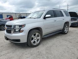 Chevrolet Tahoe c1500 lt salvage cars for sale: 2018 Chevrolet Tahoe C1500 LT