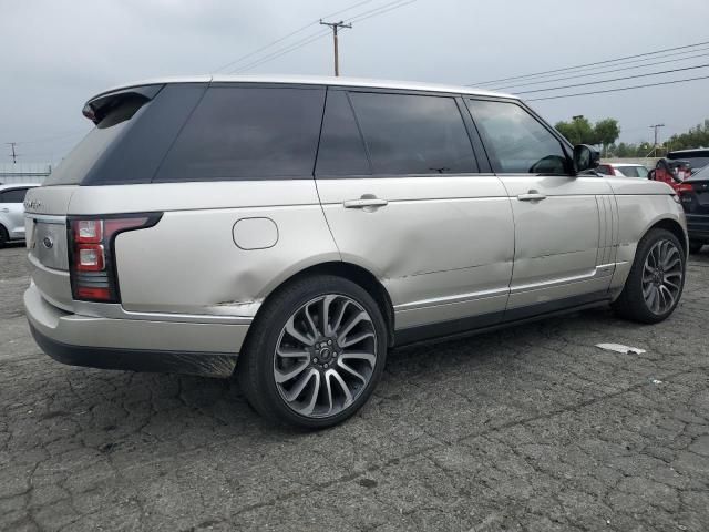 2016 Land Rover Range Rover Supercharged