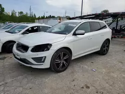 Volvo xc60 Vehiculos salvage en venta: 2017 Volvo XC60 T6 R-DESIGN Platinum