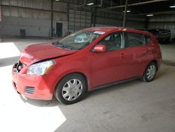 Salvage cars for sale at Des Moines, IA auction: 2009 Pontiac Vibe