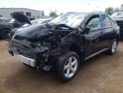 Salvage cars for sale at Elgin, IL auction: 2013 Lexus RX 350 Base