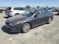 Salvage cars for sale at Antelope, CA auction: 2016 KIA Optima LX