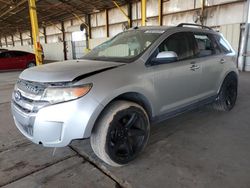 Salvage cars for sale from Copart Phoenix, AZ: 2011 Ford Edge SEL