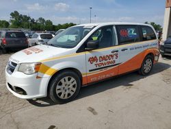 Salvage cars for sale at Fort Wayne, IN auction: 2016 Dodge Grand Caravan SE