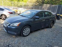 Salvage cars for sale at Waldorf, MD auction: 2013 Nissan Sentra S