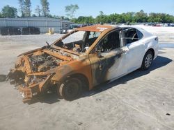Salvage cars for sale at Cartersville, GA auction: 2021 Toyota Camry LE
