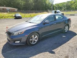 Salvage cars for sale from Copart Finksburg, MD: 2015 KIA Optima LX