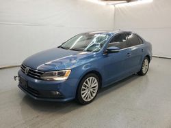 Salvage cars for sale from Copart Houston, TX: 2015 Volkswagen Jetta SE