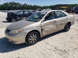 Salvage cars for sale at Ellenwood, GA auction: 2002 Toyota Camry LE