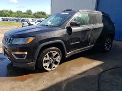 Salvage cars for sale at Hillsborough, NJ auction: 2019 Jeep Compass Limited