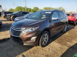 Salvage cars for sale at Columbus, OH auction: 2020 Chevrolet Equinox Premier