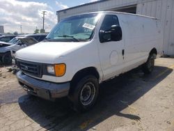 Salvage cars for sale from Copart Chicago Heights, IL: 2007 Ford Econoline E350 Super Duty Van