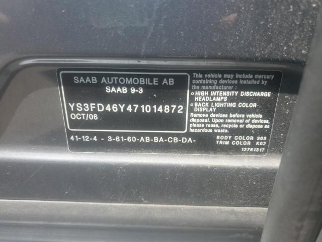 2007 Saab 9-3 2.0T