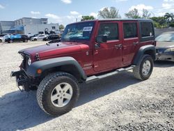 Jeep Vehiculos salvage en venta: 2013 Jeep Wrangler Unlimited Sport