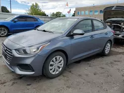 Salvage cars for sale at Littleton, CO auction: 2020 Hyundai Accent SE